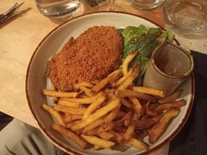 Cordon bleu at Verdō in Brussels