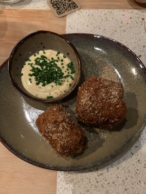 Croquettes, the sauce was absolute perfect!  at Verdō in Brussels