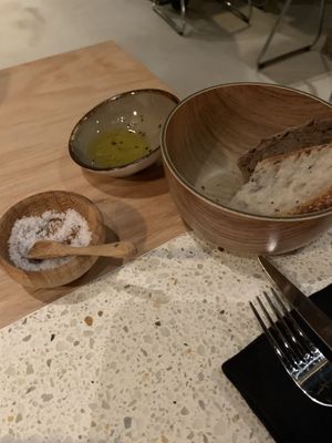 The bread for amuses is the shit. Bread!🍞  at Verdō in Brussels