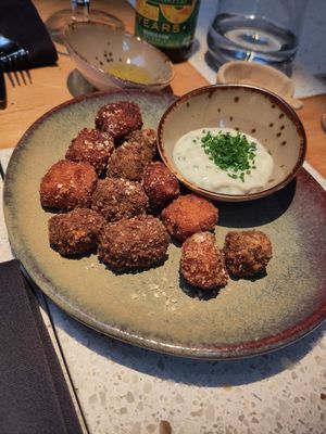 Cromesquis de légumes at Verdō in Brussels