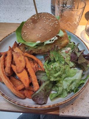 Burger de la mer at Verdō in Brussels