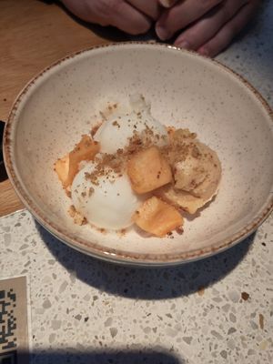 Trio de sorbets at Verdō in Brussels