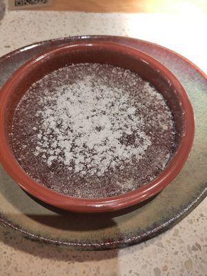 Fondant chocolat minute at Verdō in Brussels