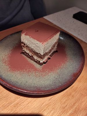 Tiramisu at Verdō in Brussels