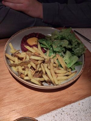 Tartare verdo at Verdō in Brussels