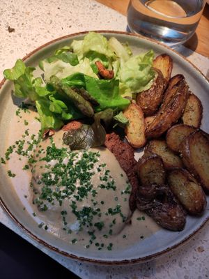 Plat du jour at Verdō in Brussels