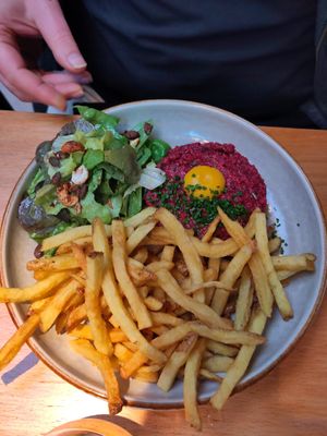 Tartare verdo at Verdō in Brussels