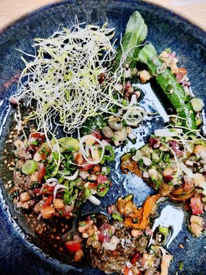 Fleurs de courgettes at Verdō in Brussels