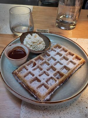 Gaufre de Bruxelles at Verdō in Brussels