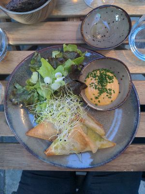 Samossas at Verdō in Brussels