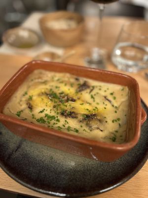 Mushroom lasagna   at Verdō in Brussels