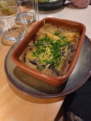Lasagnes champignons at Verdō in Brussels