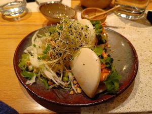 Starter - bao seitan at Verdō in Brussels