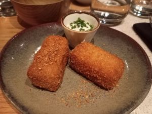 Starter - croquettes at Verdō in Brussels
