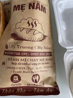 Paper bags   at Banh Mi Chay Me Nam in Ho Chi Minh City