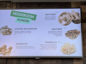 Some of the power shrooms  at ChagaRoot in Las Vegas