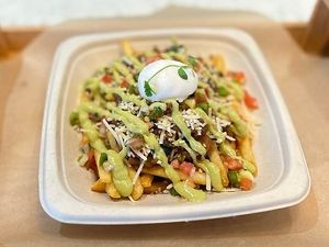 Chaga Chili Cheese Fries at ChagaRoot in Las Vegas