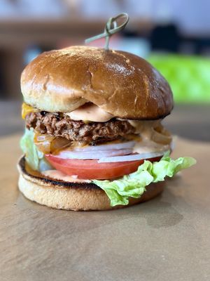 ChagaMac Burger at ChagaRoot in Las Vegas