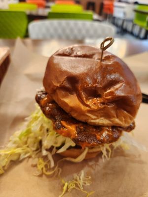 Lion's Main Chicken Sandwich at ChagaRoot in Las Vegas