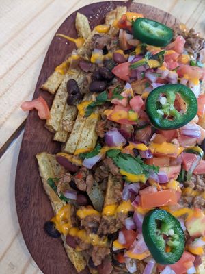 Fries at Vegano O No in Panama City