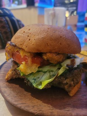 juicy and delicious at Vegano O No in Panama City