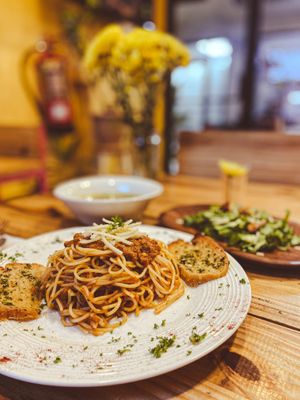 Daily freshly made lunch 🍽️ at Vegano O No in Panama City