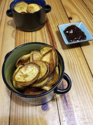 Plantain Chips at Vegano O No in Panama City