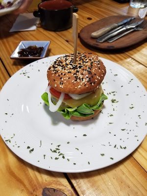 The Vurger at Vegano O No in Panama City