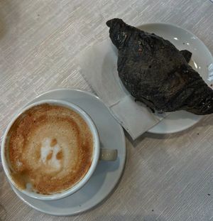   at Café Olimpia in Milan