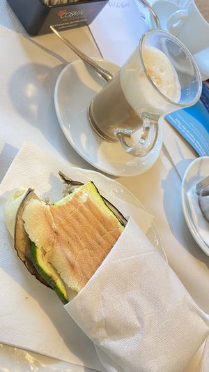   at Café Olimpia in Milan