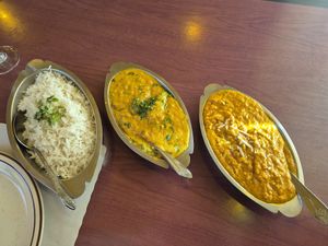 All the vegetarian dishes are great at Red Fort Cuisine of India in Layton