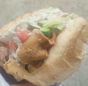 vegan kebab 🥙 at Gül Gemüse Döner in Stade