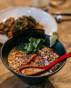 Yokohama Tantan  at Vegan Ramen Mei - Condesa in Mexico City
