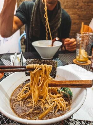 Raaaaaamen  at Vegan Ramen Mei - Condesa in Mexico City
