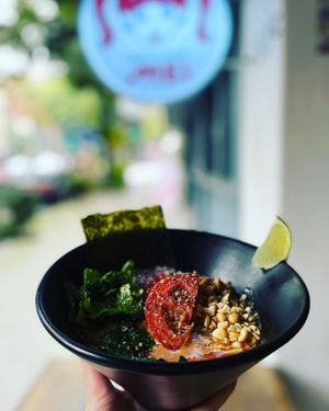 Yokohama tantan at Vegan Ramen Mei - Condesa in Mexico City