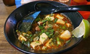 Mapotofu ramen   at Vegan Ramen Mei - Condesa in Mexico City