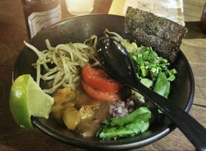 Tokyo shoyu ramen   at Vegan Ramen Mei - Condesa in Mexico City