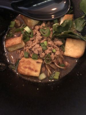 Ramen mapo tofu #Veganuary at Vegan Ramen Mei - Condesa in Mexico City