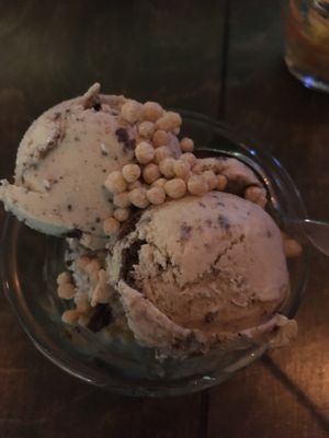 Cookies and cream ice cream   at Vegan Ramen Mei - Condesa in Mexico City