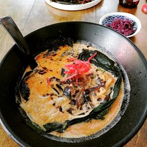 AKA TONKOTSU   at Vegan Ramen Mei - Condesa in Mexico City