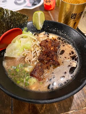Tokyo Black Ramen  #Veganuary at Vegan Ramen Mei - Condesa in Mexico City