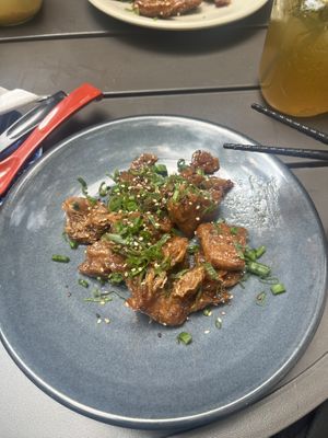 Pollo Orange   at Vegan Ramen Mei - Condesa in Mexico City