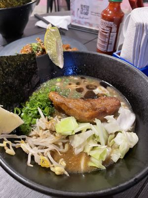 Black Tokyo Ramenn  at Vegan Ramen Mei - Condesa in Mexico City