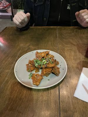 Orange Chicken - half order   at Vegan Ramen Mei - Condesa in Mexico City