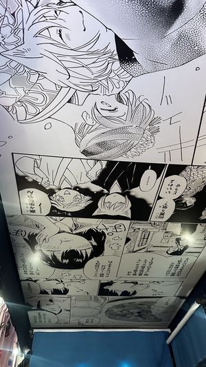 The ceiling   at Vegan Ramen Mei - Condesa in Mexico City