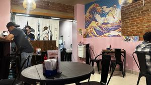 Fun place to be  at Vegan Ramen Mei - Condesa in Mexico City