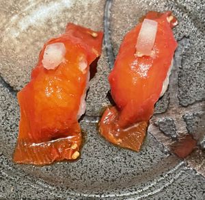 AHI WATERMELON NIGIRI   at Planta Queen in Chicago