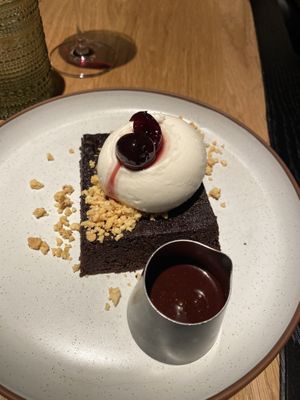 Brownie  #Veganuary at Planta Queen in Chicago