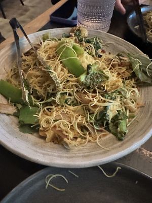 Shanghai noodles   at Planta Queen in Chicago