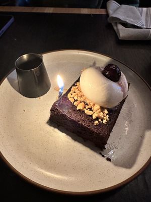 Brownie Sundae  at Planta Queen in Chicago